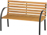 Outsunny Sodo suoliukas, 2-vietis sodo suolas W122 x D60 x H83 cm