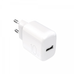Puro PROLITE 10W USB-A laidinis įkroviklis - baltos spalvos
