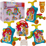 Malplay Lavinamasis stumdukas- staliukas 5in1 kūdikiams su vandens indu