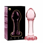 Ibiza Nebula Series Model 2 Intimate Plug Borosilicate Glass Rožinė 11cm