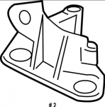 BMW X5 E70 X6 E71 &Scaron;virk&scaron;tų Elektrinio Vandenpumpės Tvirtinimas Originalus 17117589479