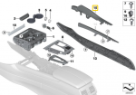 Bmw X6 F16 De&scaron;inės Kelnės Antklodė Originalus 51166836510