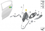 BMW Galia Uzsaktoji Duru Slenkstis G20 G21 51227445046