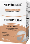 VemoHerb Hericium (Lion&lsquo;s Mane grybo ekstraktas) 60 kaps.