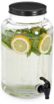 Zeller Stiklinis indas su čiaupu KITCHEN ESSENTIALS, 3900 ml