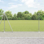 Tvorelės stulpas Sidabro 25 x 1,2 m (50 mm tinklelis) Plienas