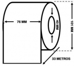 EPSON C33S045537 High Gloss Label Roll 76mm x 33m - continuous label roll Dore Manufacturer