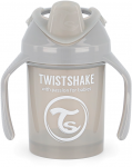 Twistshake puodelis mini pilkas nuo 4mėn 230 ml 78272
