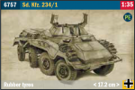Italeri &ndash; Sd.Kfz. 234/1 (2 cm. KwK), 1/35, 6757