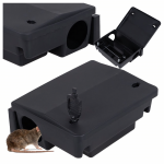 Realprices Masalo stotelė žiurkėms ir pelėms, nuodų tiektuvas, dideli spąstai XXL