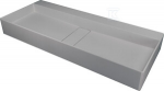 Granitinis praustuvas Deante Blur, 80x40 cm, CQB_SU8S, Metallic pilkas