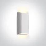 8W LED sieninis &scaron;viestuvas, baltas, 2700/3300/4000K, IP65, &scaron;viečia į vir&scaron;ų ir į apačią, 67512/W/V