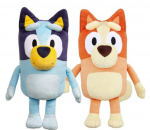 Bluey & Bingo mink&scaron;tas pliu&scaron;inis žaislas 2 vnt., apie 20 cm auk&scaron;čio, Happy people PP-25-1