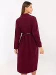 Suknelė Italy Moda Sukienka-MI-SK-92400.17-bordinė