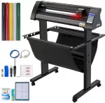 Vinilo pjaustytuvas 870 mm, LED ekranas, optinė akis, SignMaster, stovas, braižytuvas, pjovimo ma&scaron;ina, lipdukų gamybai
