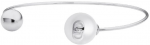 Liu Jo Open solid steel bracelet with pearl LJ3013