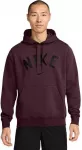 Nike Džemperis Vyrams M Nk Df Swoosh Fl Po Hoodie Burgundy FV9919 652