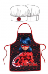 Miraculous Ladybug Stebuklingos boružėlės prijuostės rinkinys vaikams
