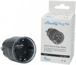 Shelly Plug PM Gen3 i&scaron;manusis 16A ki&scaron;tukas, juodas