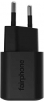 Fairphone ACCHAR-303-WW1, Auto, AC, 15 V, 3 A, Juodas