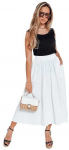 Moteri&scaron;kas baltas sijonas Ferry