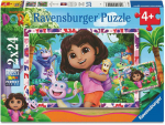 Dėlionė Ravensburger - Dora the Explorer 2x24p (12004199)