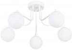 Lubinis &scaron;viestuvas Sollux Lighting &Scaron;viestuvas ASTRAL 5 baltas