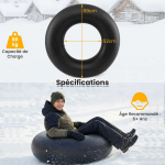 Promotions Pripučiama vidinė kamera, 93x52 cm, juoda guma