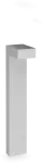 13W LED pastatomas lauko &scaron;viestuvas SIRIO, pilkas, 3000K, IP65, 365374