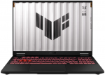 Gaming Ne&scaron;iojamas kompiuteris ASUS TUF Gaming A16 FA608UP, 16' 165Hz WUXGA, AMD Ryzen 7 260, RTX 5070 8GB GDDR7, 16GB DDR5, 512GB SSD, Wi-Fi 6E, Pilkas