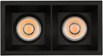 24W LED įleidžiamas &scaron;viestuvas MOVE, juodas, 3000/4000K, dimeriuojamas, IP44, E3984178NDP