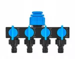 Geko Skirstytuvas su 4 krypčių vožtuvais 3/4'' su redukcija 1/2'' SKY-LINE (12)