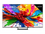 LG QNED evo AI 85QNED93A6A, 2.16 m (85"), 3840 x 2160 pikselių, QNED MiniLED, Smart TV, Wi-Fi, Juodas