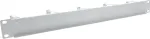 InLine&reg; 19'' kabelių tvarkymo skydas, 5 dideli laikikliai, RAL7035, pilkas