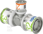 Uponor S-PRESS PLUS REDUCING TEE 32-20-3