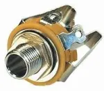 Goobay Ligzda 6.3mm mono metala korpusa AU/H-6.3M-F-M (4051366110830)