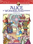 KNYGA Marty Noble Creative Haven Alice in Wonderland Designs Coloring Book