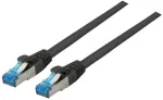Efb Elektronik EFB RJ45 tinklo kabelis S/FTP, Cat.6A, Cat7 TPE superflex, 20 m, juodas
