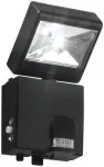 1W LED prožektorius su jutikliu COSMO, juodas, 4000K, IP44
