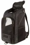 SHERPA - Prabangus augintinių ne&scaron;ioklė ir kuprinė, juoda, 43x26,5x26cm, 7kg - (786306550417)