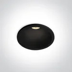 7W LED įleidžiamas &scaron;viestuvas, juodas, 3000/4000/5000K, 10107D/B/V