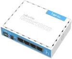 WiFi 4 mar&scaron;rutizatorius Mikrotik hAP lite (RB941-2nD) 2.4GHz(2x2) 4p