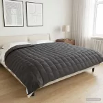 Svorio antklodė Antracito 220 x 235 cm 15 kg 100% Medvilnė 205T