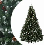 Dirbtinė Kalėdų eglutė, žalia su žaisliukais 300 cm 300 LED