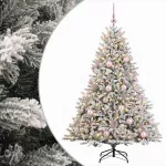 Dirbtinė kalėdinė eglutė su rutuliuku 180 cm 300 LED