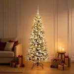 Dirbtinė kalėdinė eglutė su rutuliuku 120 cm 150 LED