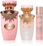 Lattafa Haya EDP 100 ml + EDP MINI 12 ml + Hair Mist 50 ml (woman)