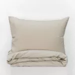 Fejos Namai EXCLUSIVE CAPPUCCINO PREMIUM satino patalynės komplektas Pagalvės matmenys - 50x70 cm, Antklodės matmenys - 140x200 cm