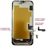 Telefono Ekranas - HX iPhone 14 Plus LTPO Mink&scaron;to OLED 60 Hz Ekrano Modulis