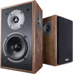 Magnat Monitorius S10 D Surround Sound Speakers, Walnut, Pair